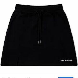 Daily Paper Classic Black Mini Skirt size small